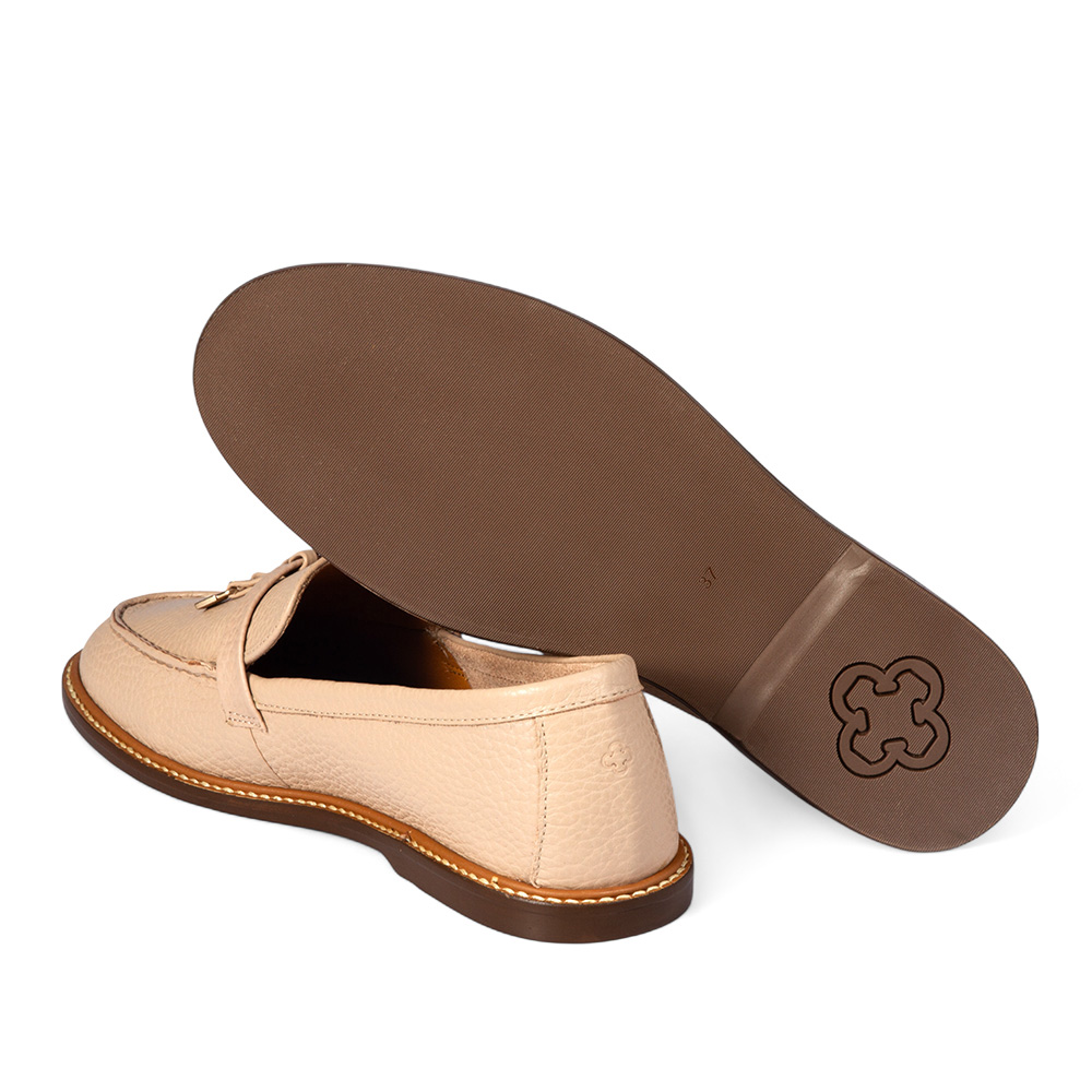 LOAFER MOCASSIM COURO NUDE SEDA FLOATER image number 3