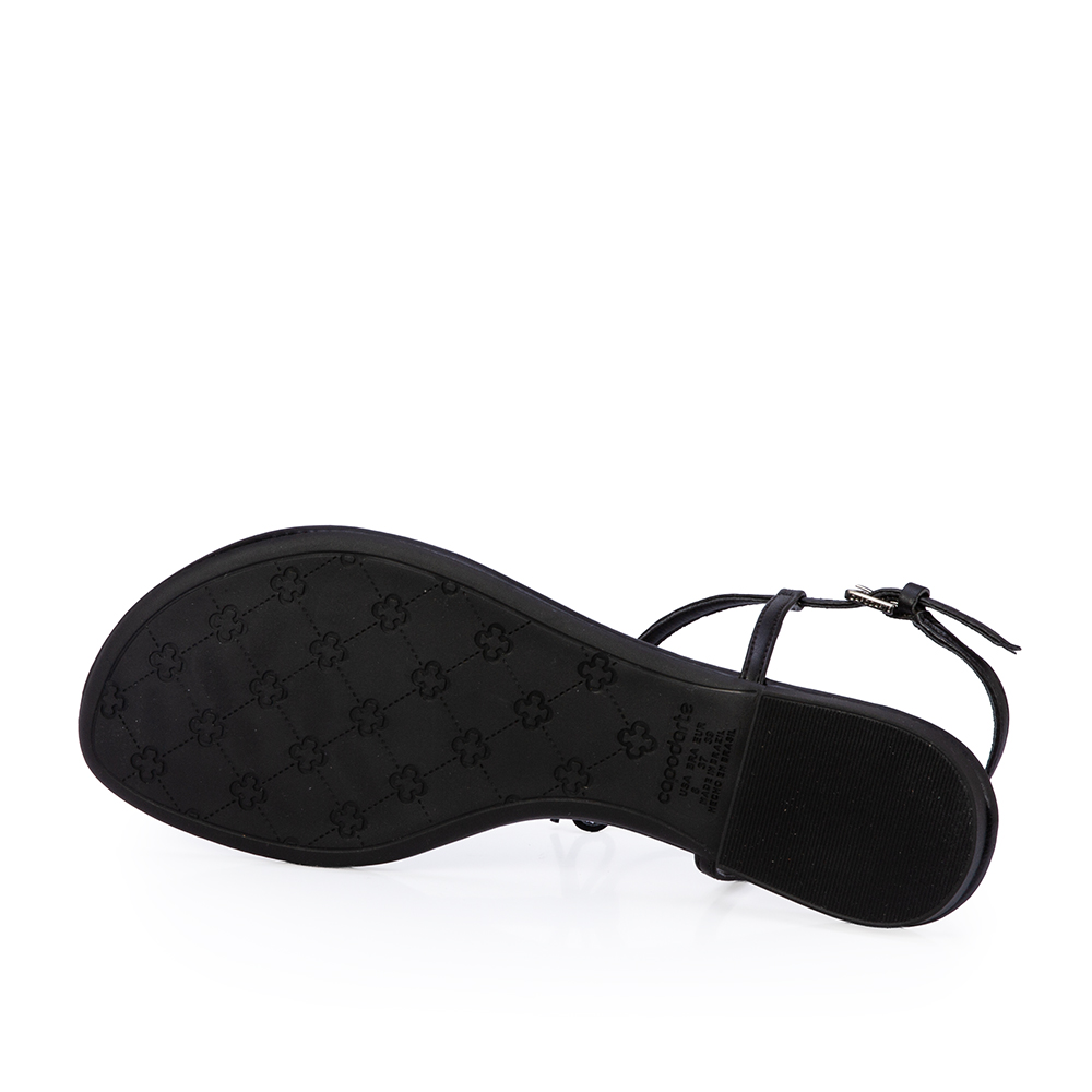 SAND&Aacute;LIA RASTEIRA PRETA LA&Ccedil;O image number 3