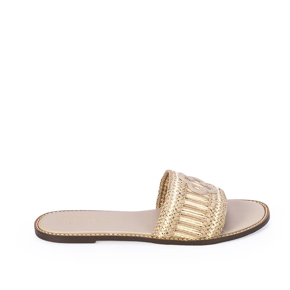 CHINELO TRAMADO NUDE SEDA image number 0