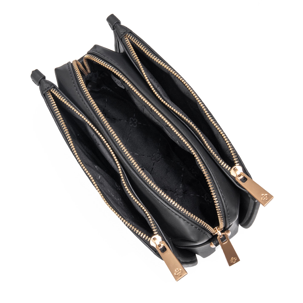 BOLSA PRETA TRANSVERSAL SHOULDER BAG image number 4