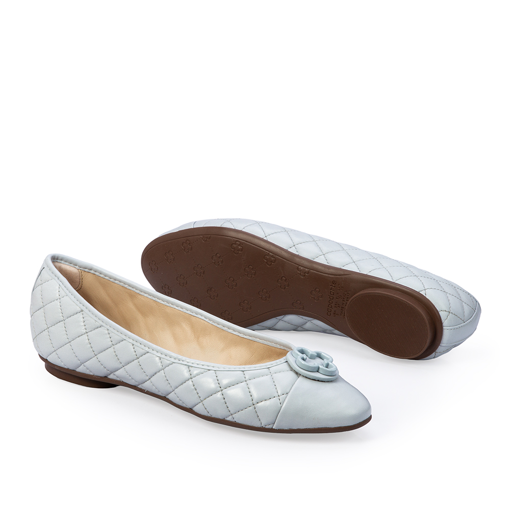 SAPATILHA CATHERINE MODERNIT&Aacute; AZUL TURMALINA COURO MATELASS&Ecirc; image number 3