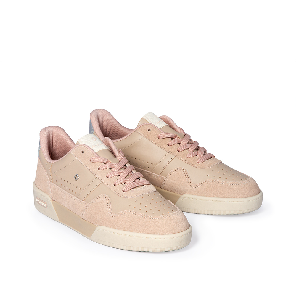 T&Ecirc;NIS FEMININO NUDE SEDA DE COURO  AMARRA&Ccedil;&Atilde;O image number 1