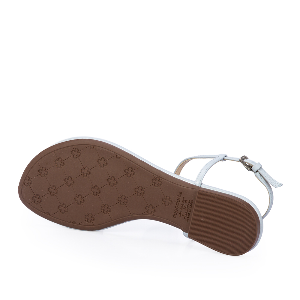 SAND&Aacute;LIA RASTEIRA AZUL TURMALINA DE COURO image number 3