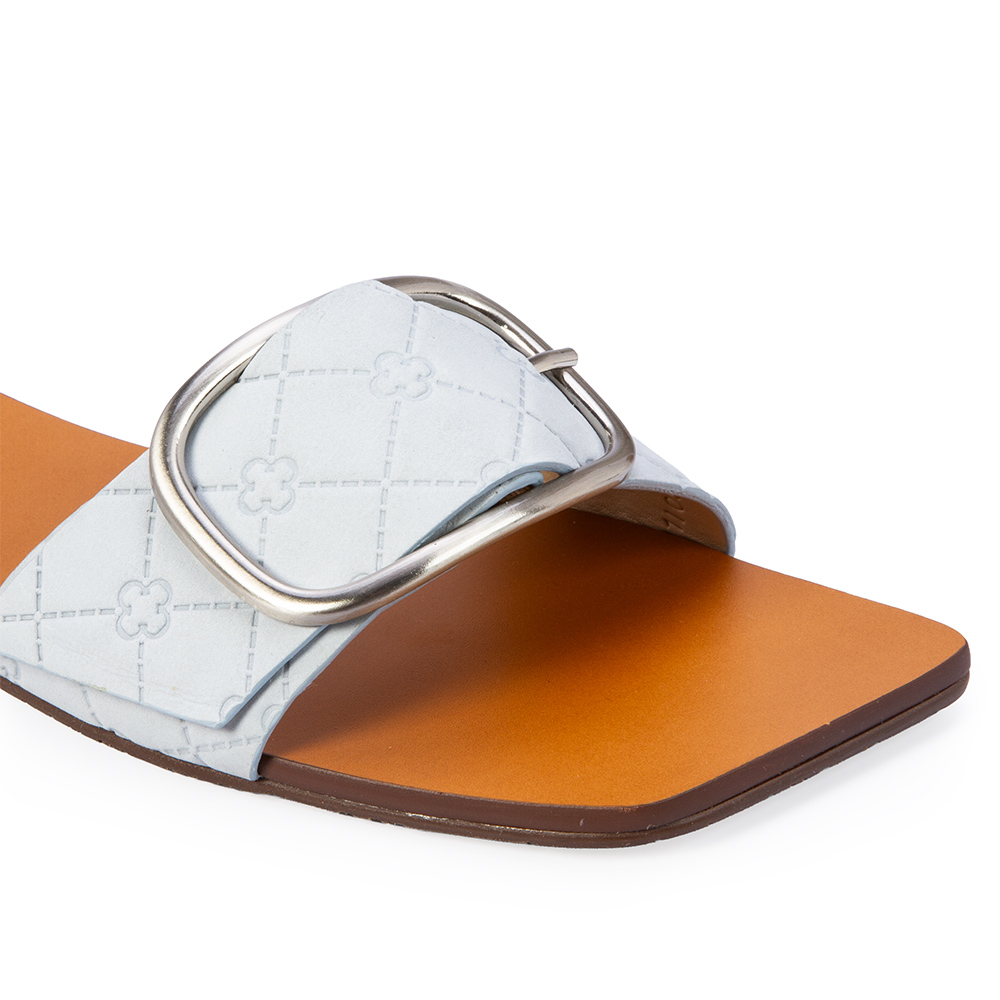 CHINELO RASTEIRO AZUL TURMALINA COURO NOBUCK MONOGRAMA image number 2