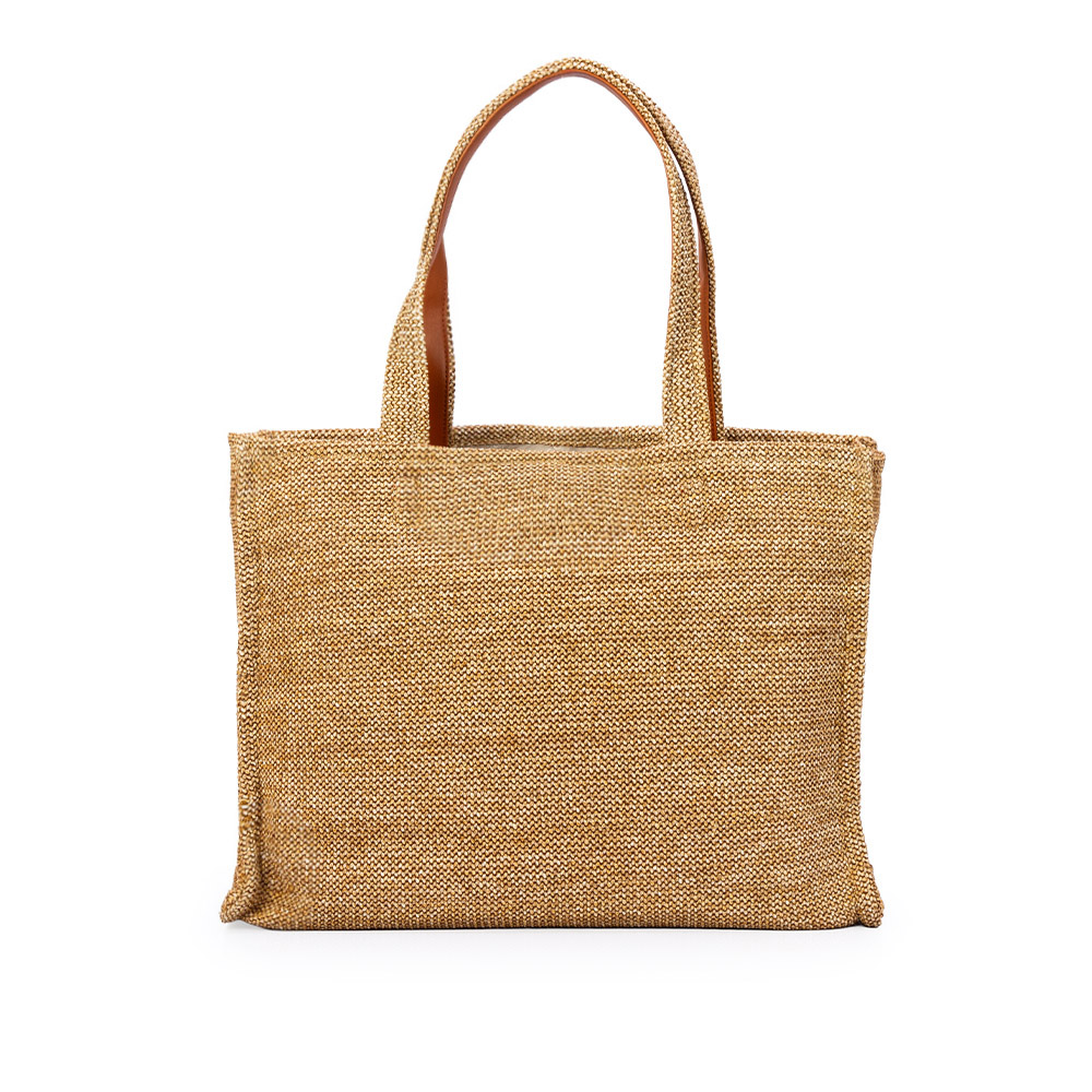 BOLSA GRANDE BEGE PALHA SHOPPER image number 2