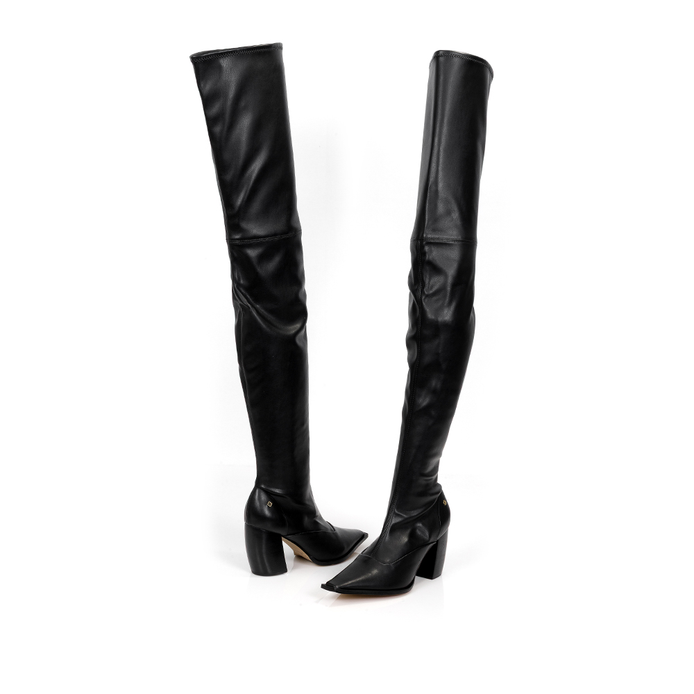 BOTA OVER THE KNEE PRETA STRECH image number 4
