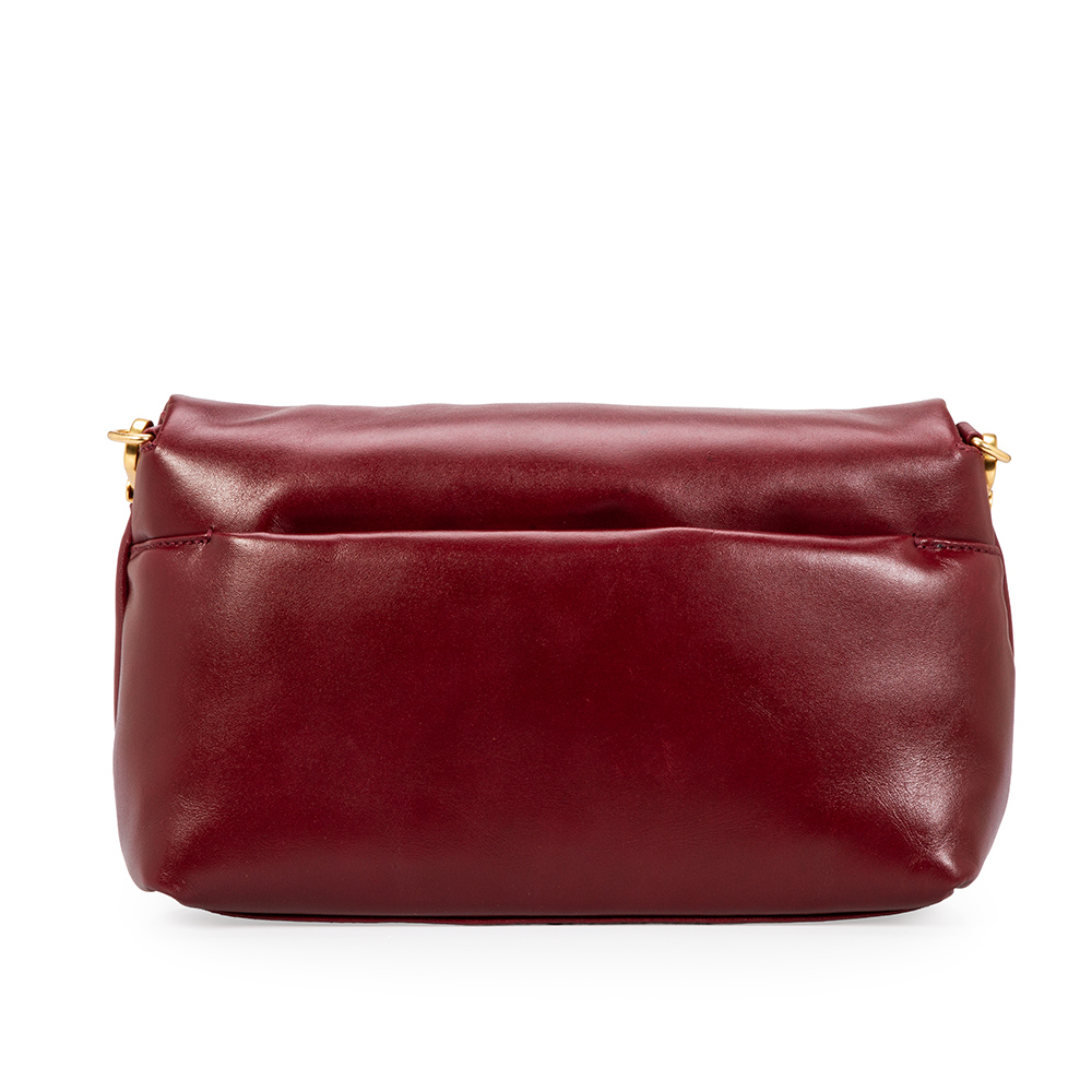 BOLSA SHOULDER BAG COURO AMARONE image number 2