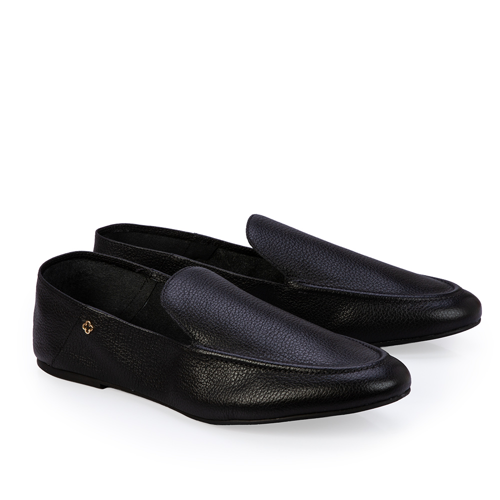 LOAFER PRETO COURO SAVAGE image number 1