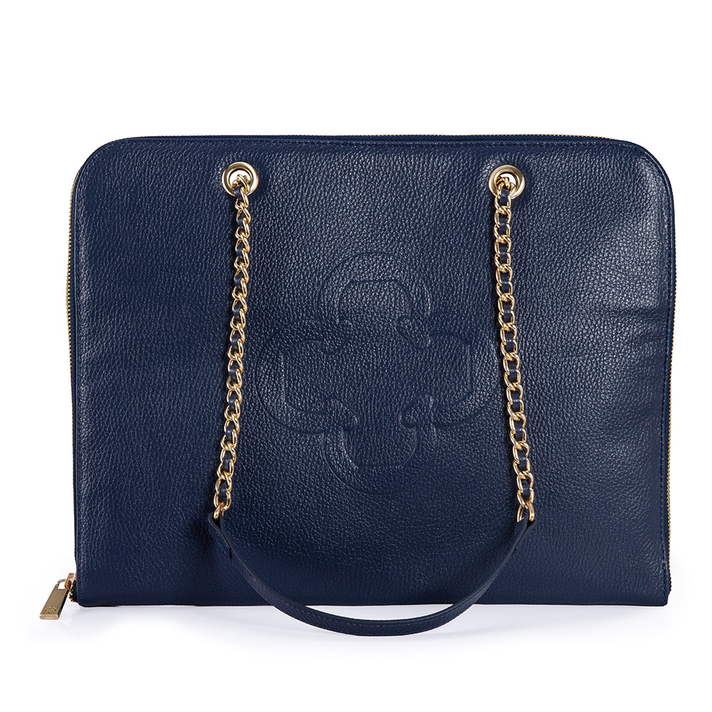 PASTA NOTEBOOK MARINHO AZZURRO DE COURO image number 1