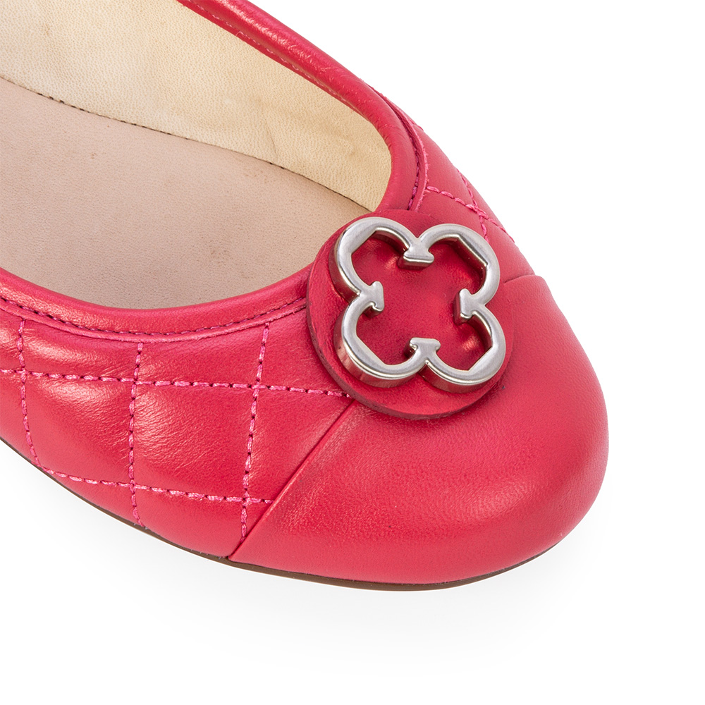 SAPATILHA CATHERINE MATELASS&Ecirc; COURO ROSA MAGN&Oacute;LIA image number 2