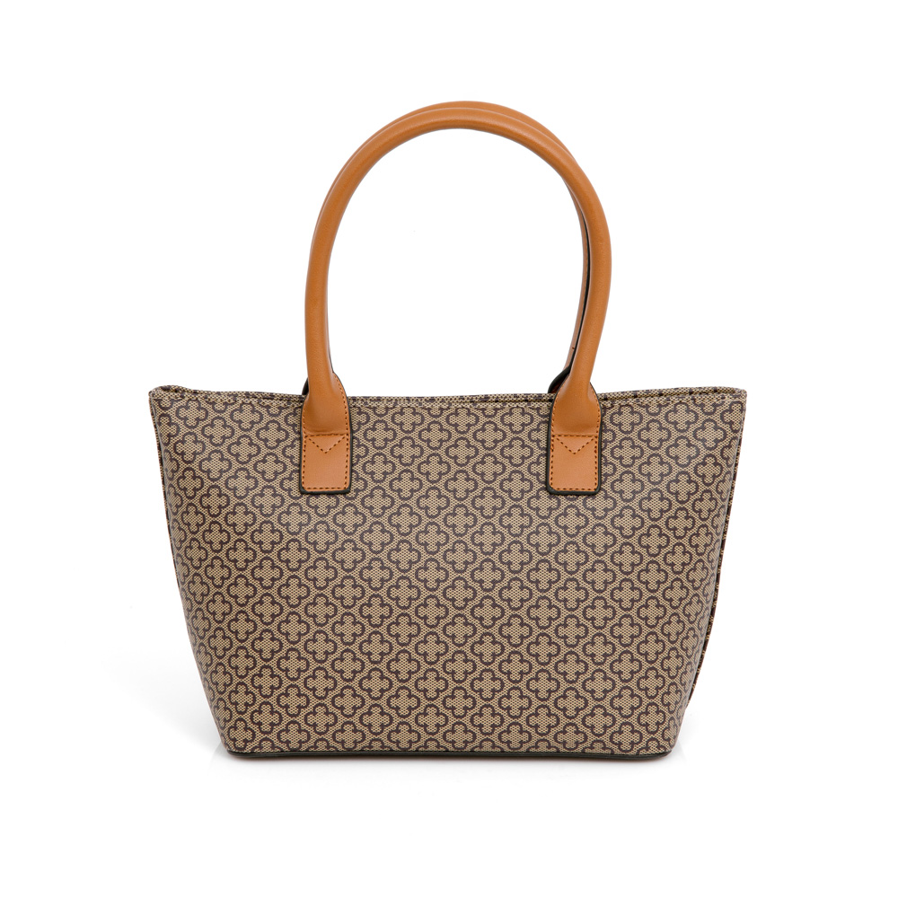 BOLSA SHOPPER CARAMELO MONOGRAMA image number 2