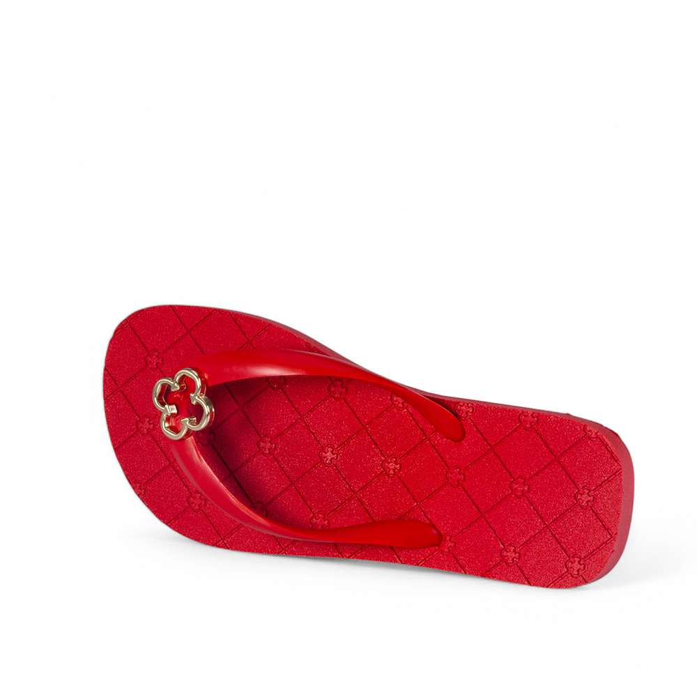 CHINELO INFANTIL VERMELHO RUBI MONOGRAMA image number 2