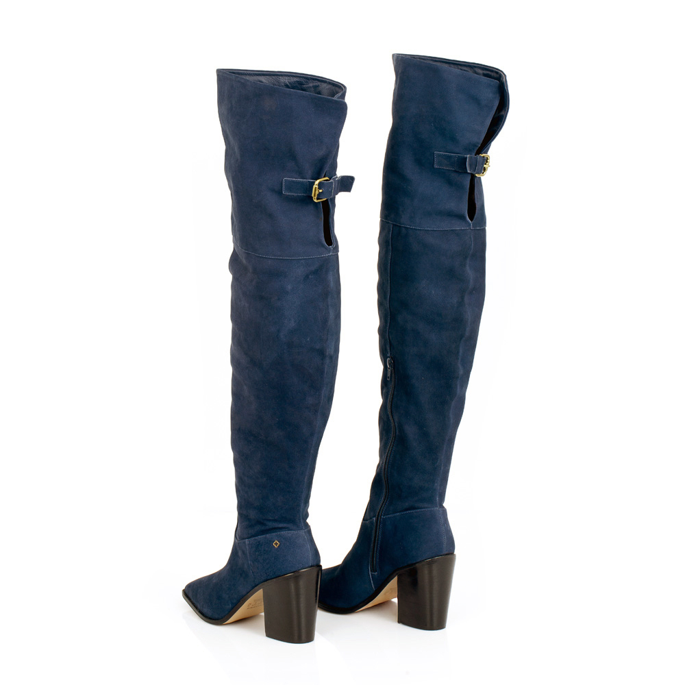 BOTA OVER MARINHO AZZURRO NOBUCK image number 4