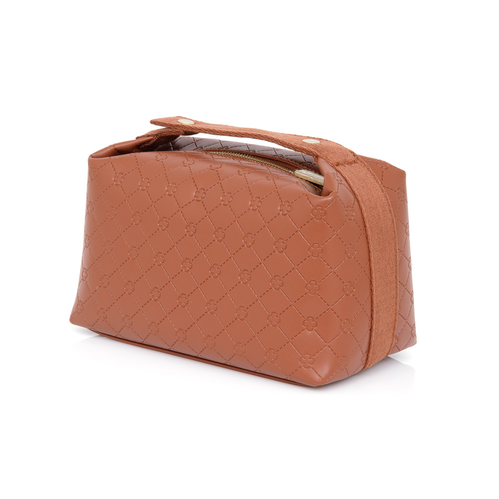 NÉCESSAIRE FEMININA CARAMELO MONOGRAMA image number 2