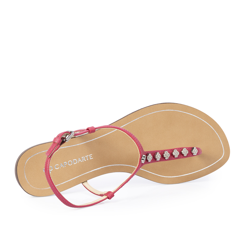 SAND&Aacute;LIA RASTEIRA COURO ROSA MAGNOLIA image number 4