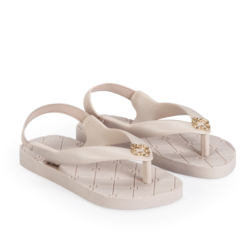 CHINELO BEB&Ecirc; ROSA CLARO COM TIRA EL&Aacute;STICA INJETADO image number 1