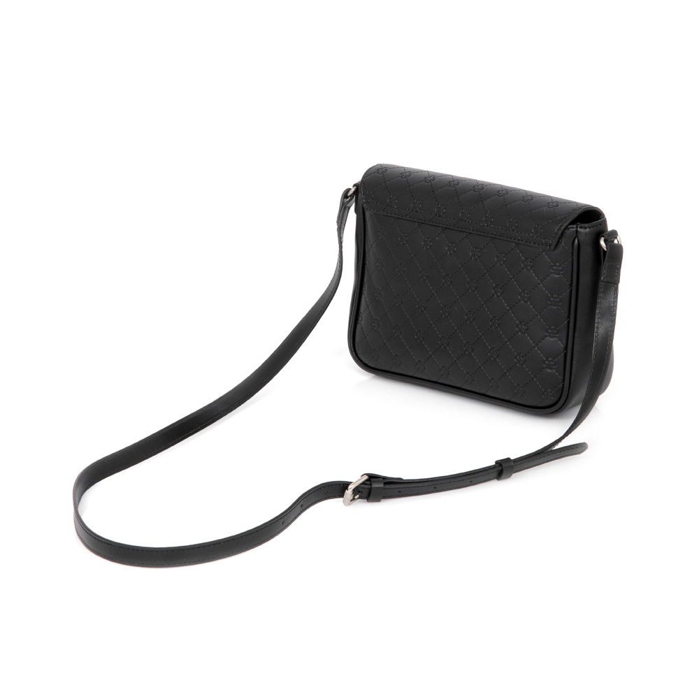 BOLSA PEQUENA TIRACOLO PRETA MONOGRAMA image number 2