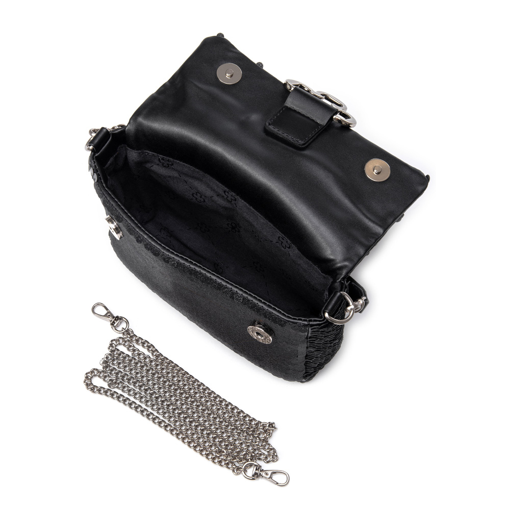 BOLSA PEQUENA PRETA PAET&Ecirc; image number 4