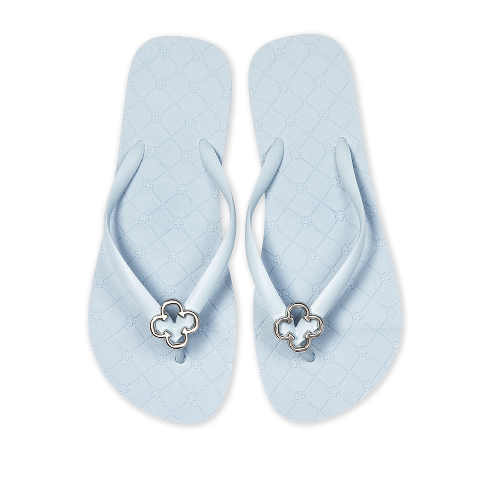 CHINELO DE DEDO AZUL TURMALINA MONOGRAMA image number 4