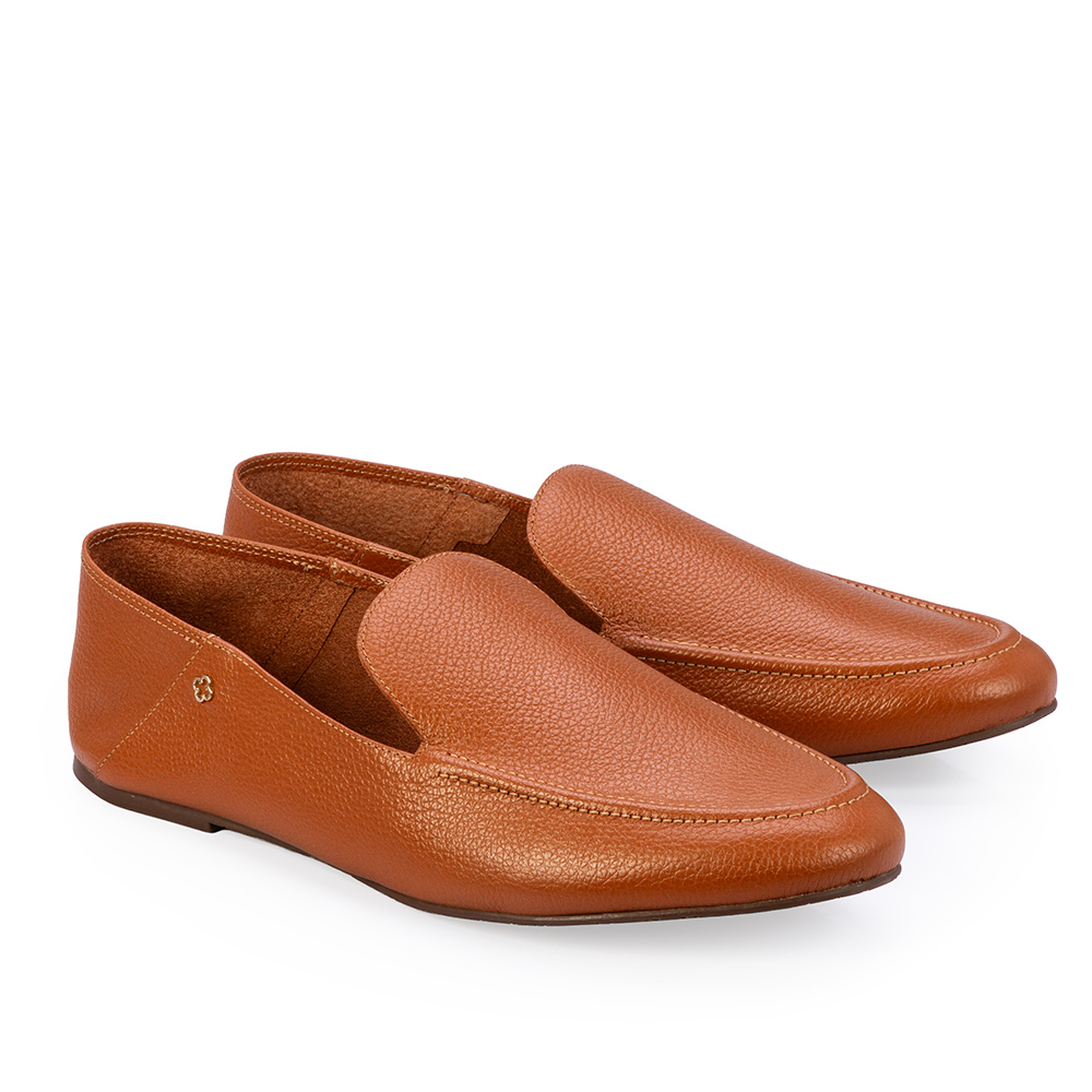 LOAFER CARAMELO COURO SAVAGE image number 1