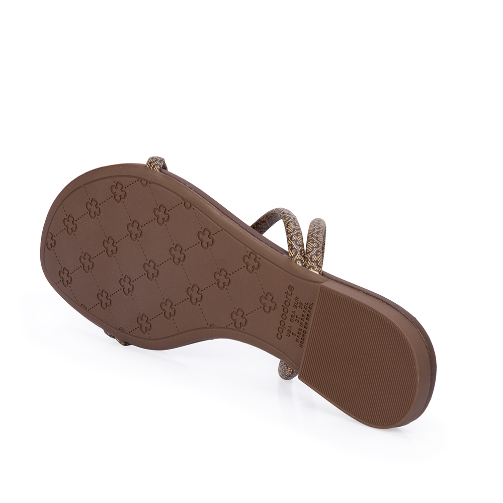 CHINELO RASTEIRO DE COURO MONOGRAMA image number 3
