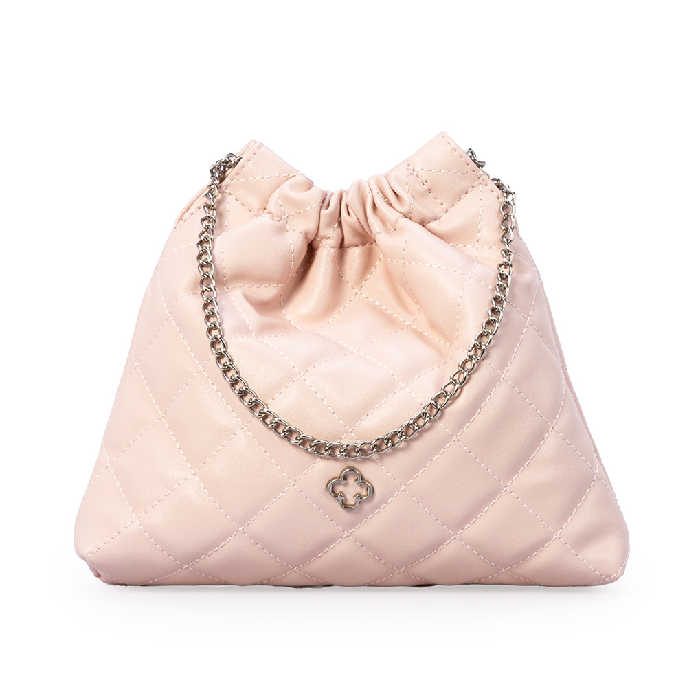 BOLSA INFANTIL ROSA PE&Ocirc;NIA MATELASS&Ecirc; HOBO image number 1