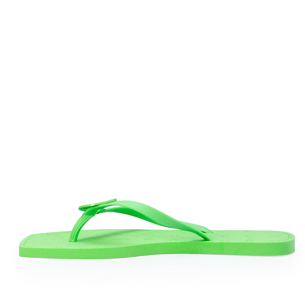 CHINELO DE DEDO BICO QUADRADO VERDE PISTACCHIO image number 2