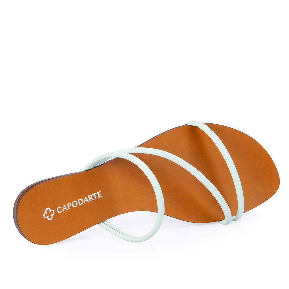 CHINELO RASTEIRO VERDE MATCHA DE COURO image number 4