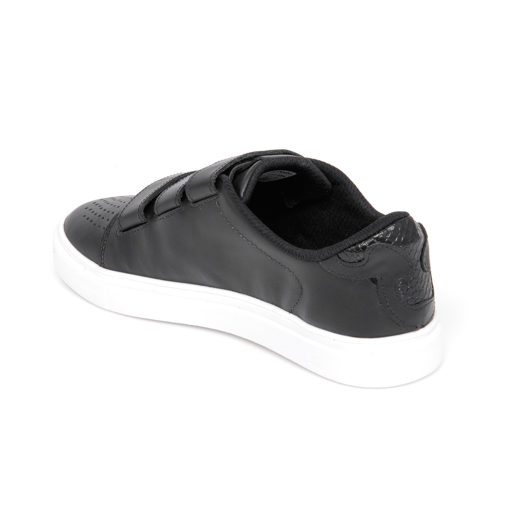 TÊNIS PRETO DE COURO FECHO VELCRO image number 2