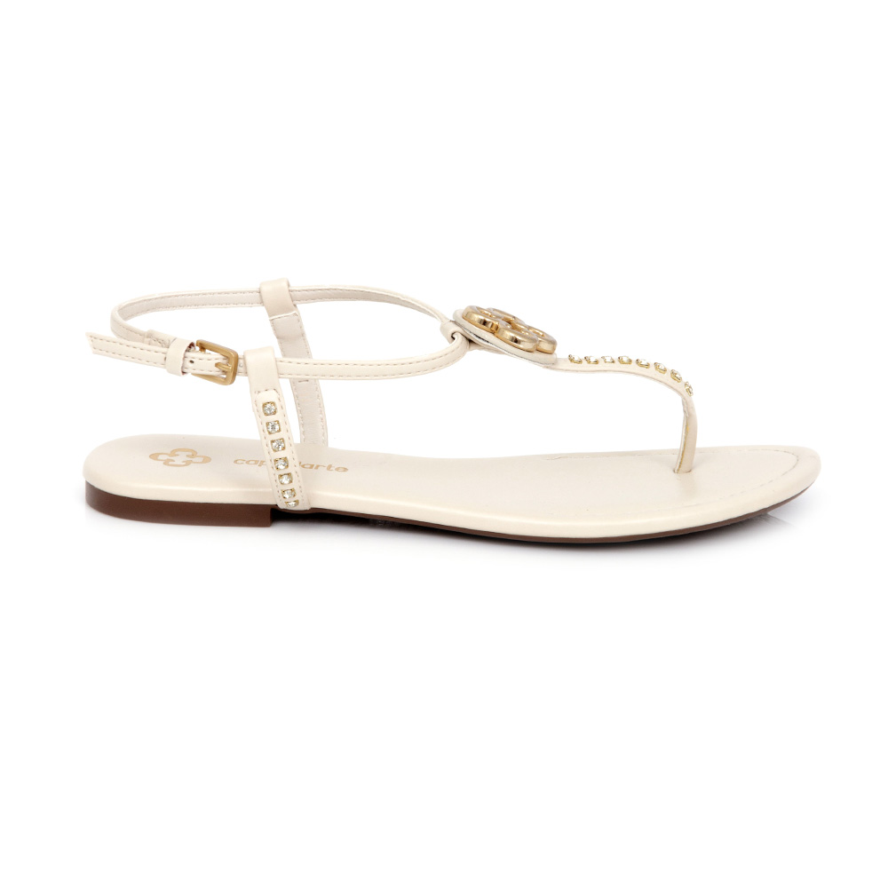 SAND&Aacute;LIA RASTEIRA BEGE R&Aacute;FIA image number 0