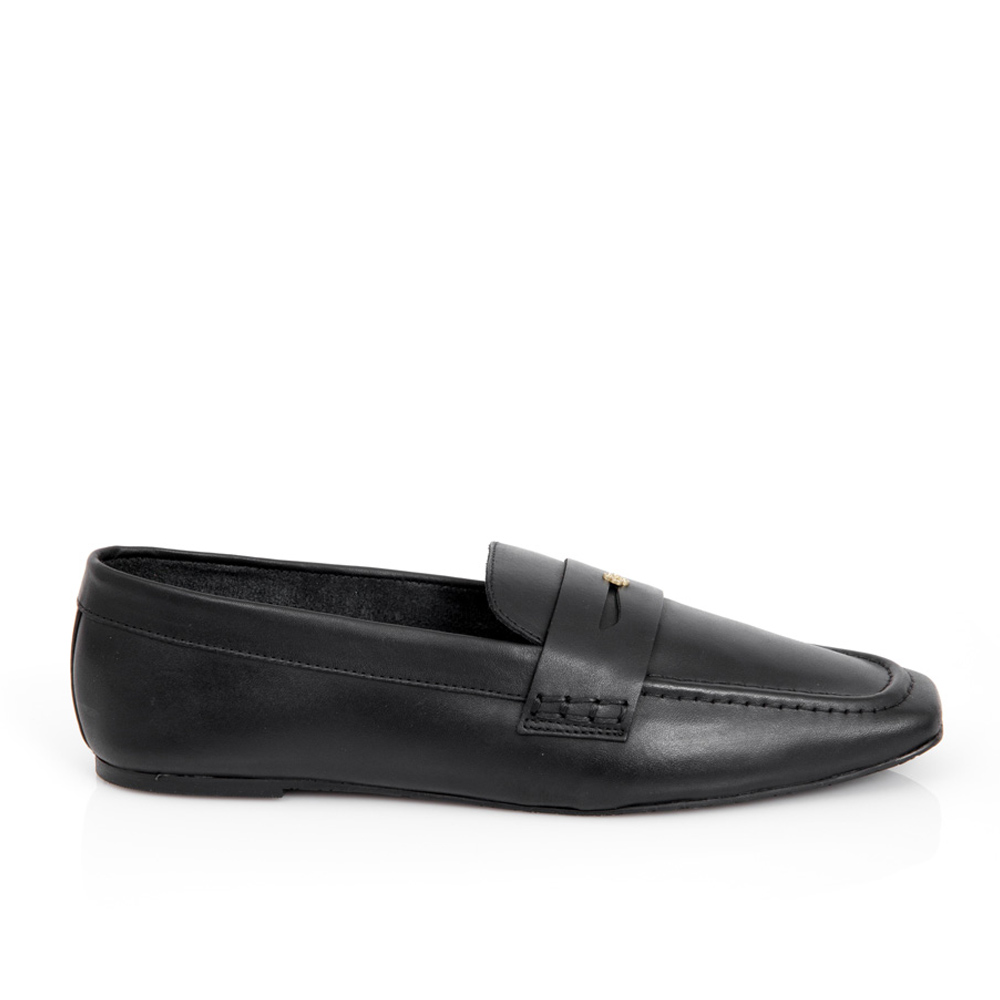 LOAFER MOCASSIM PRETO DE COURO image number 0
