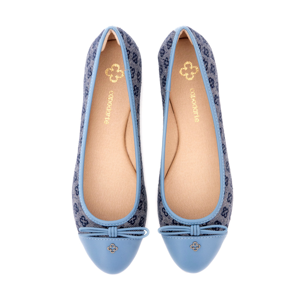 SAPATILHA JEANS AZUL CHIARO MONOGRAMA image number 4