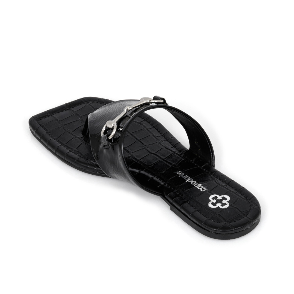 CHINELO RASTEIRO SOFT GLOSSY PRETO image number 2