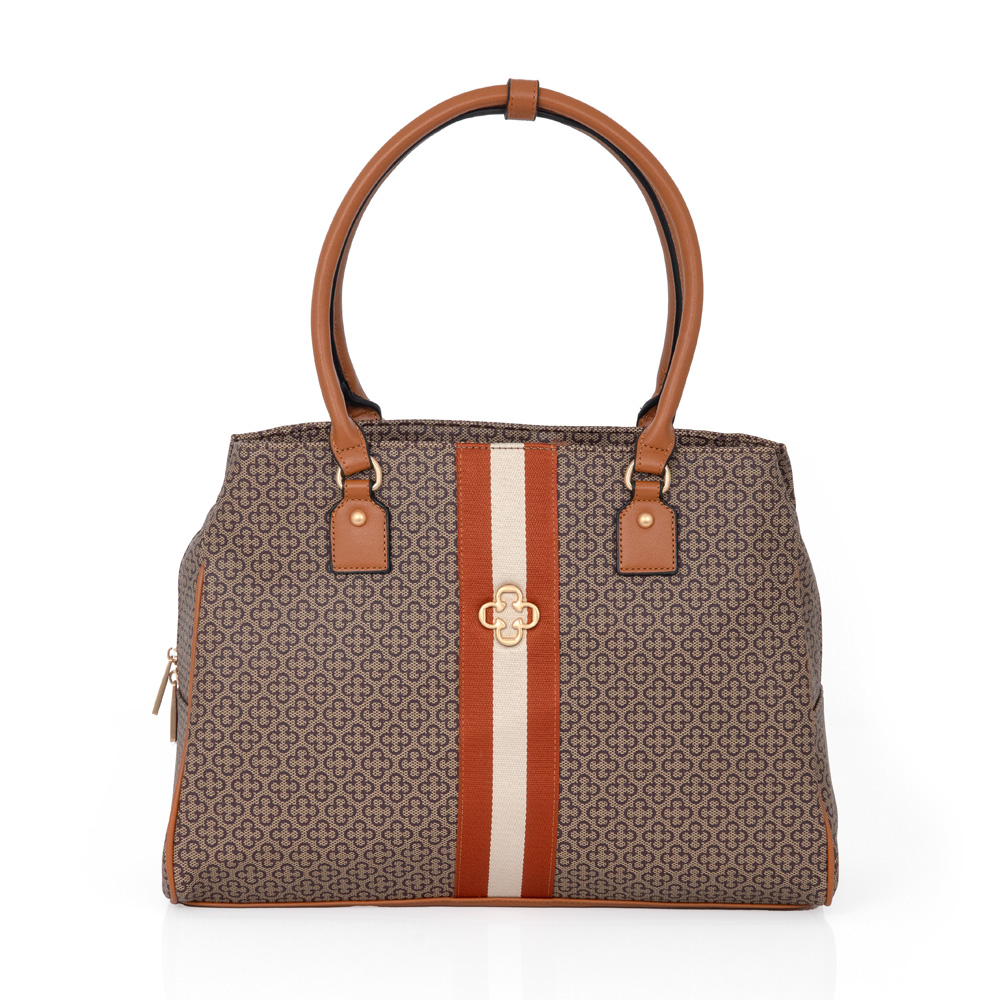 BOLSA SHOPPER GRANDE BEGE MONOGRAMA image number 0