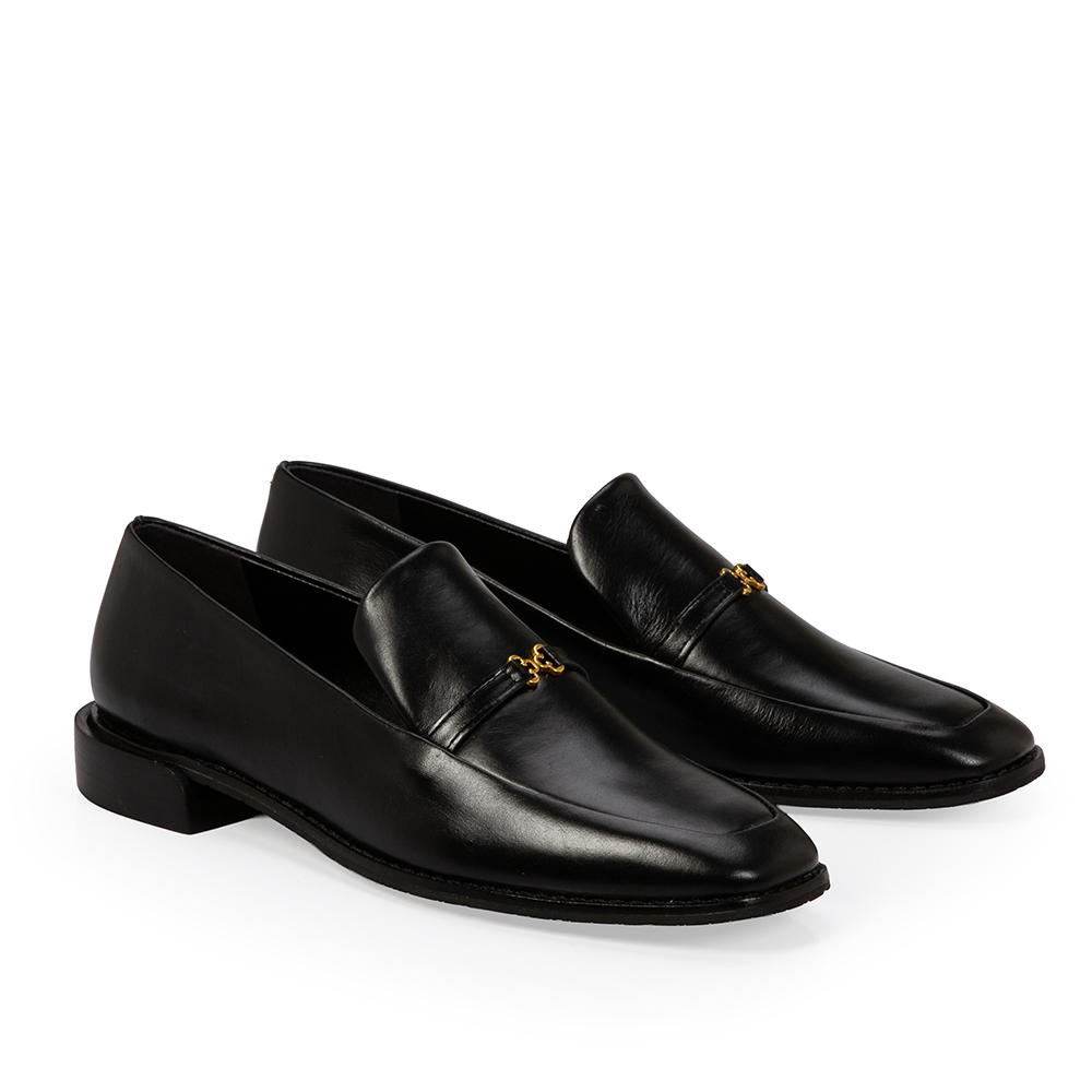 LOAFER MOCASSIM COURO PRETO image number 1