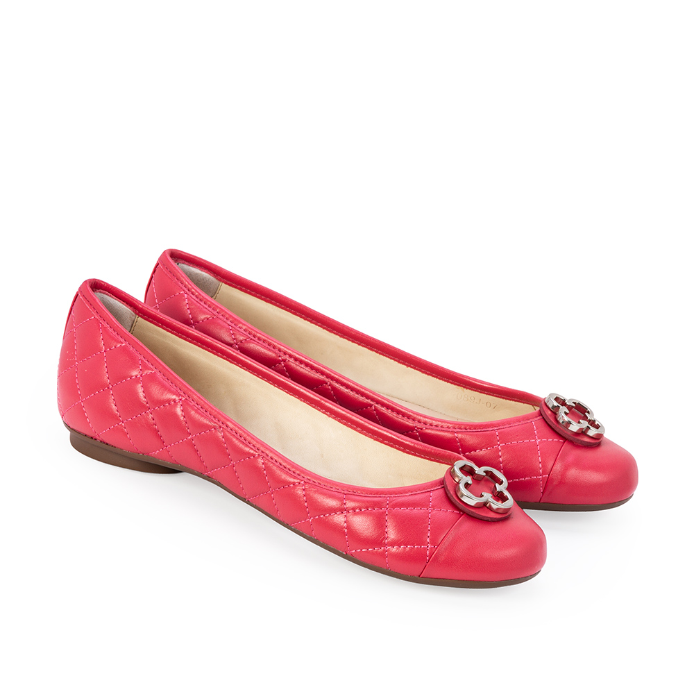 SAPATILHA CATHERINE MATELASS&Ecirc; COURO ROSA MAGN&Oacute;LIA image number 1