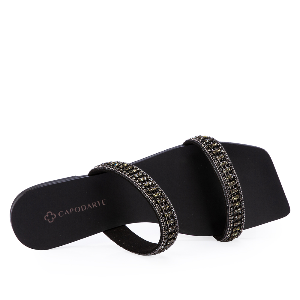 CHINELO RASTEIRO PRETO MALHA DIAMOND image number 4