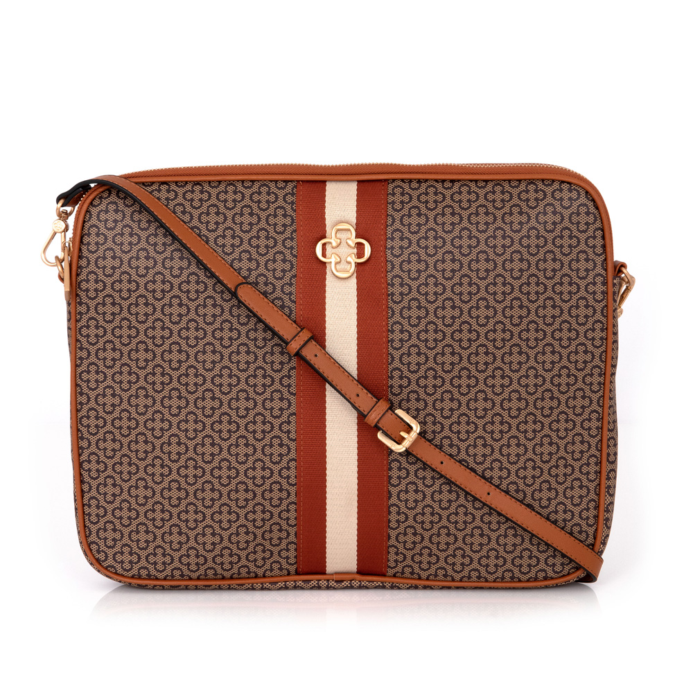 PASTA NOTEBOOK BEGE MONOGRAMA CASE image number 0