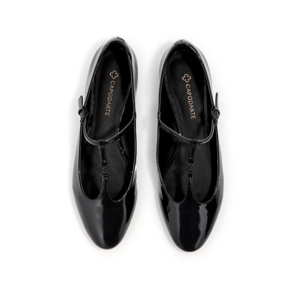 SAPATILHA COURO PRETA image number 4