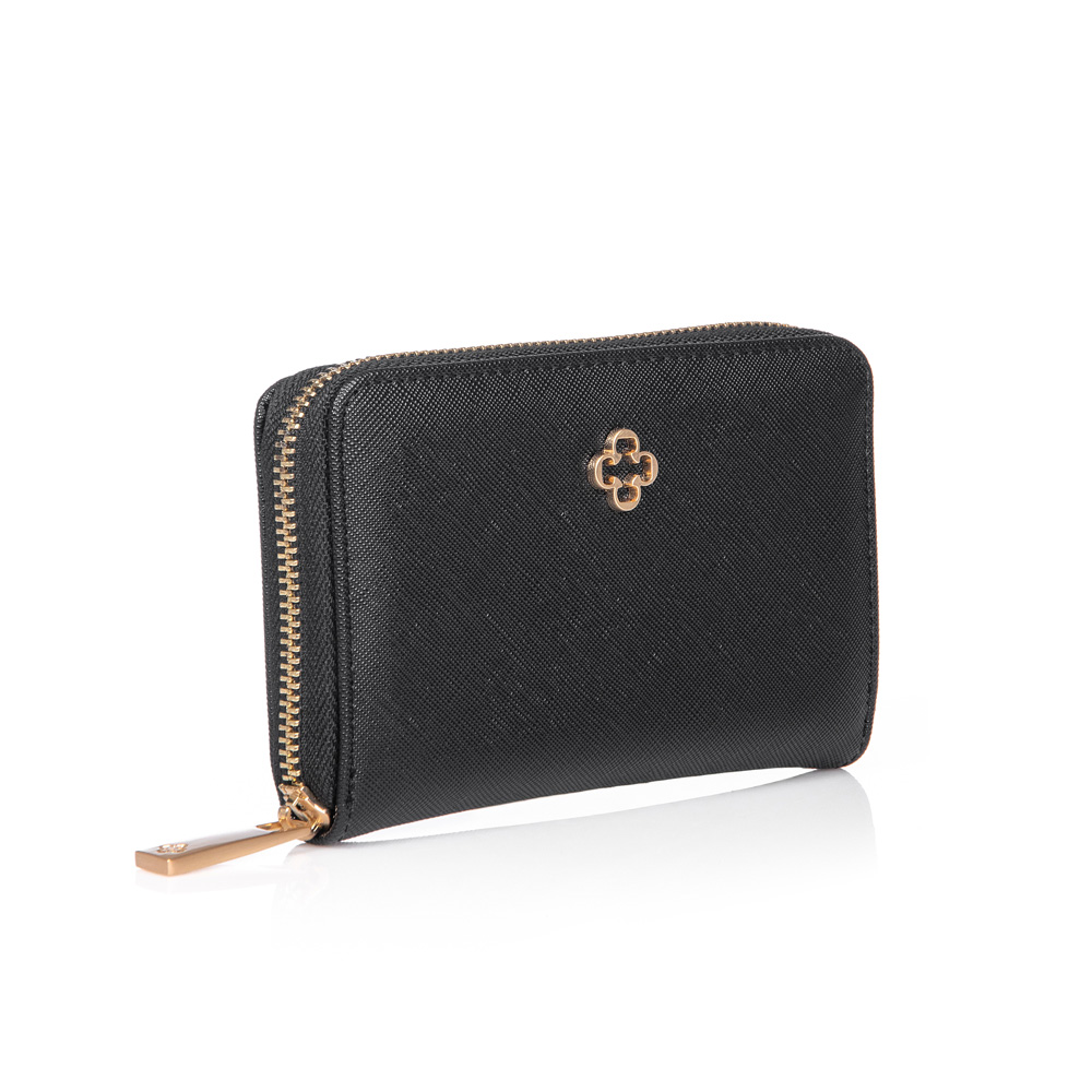 CARTEIRA PEQUENA PRETA image number 1