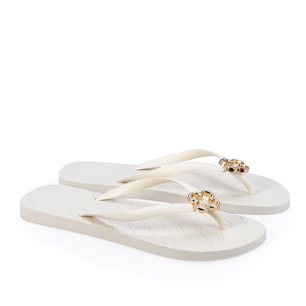 CHINELO DE DEDO BRANCO MONOGRAMA image number 1