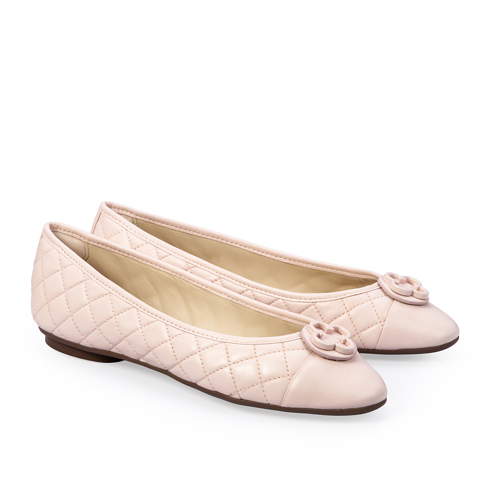 SAPATILHA CATHERINE MODERNIT&Aacute; ROSA PE&Ocirc;NIA COURO MATELASS&Ecirc; image number 2