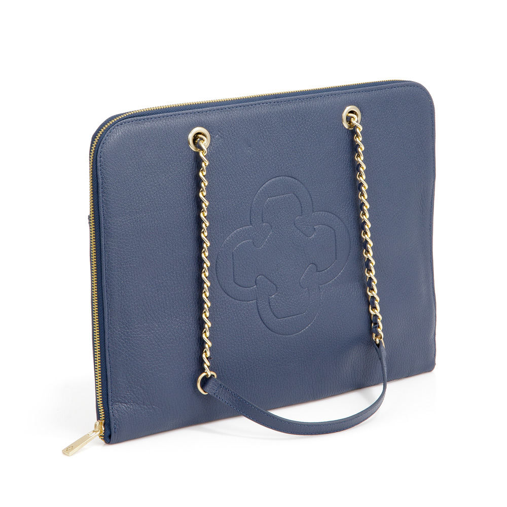 PASTA NOTEBOOK MARINHO AZZURRO DE COURO image number 3