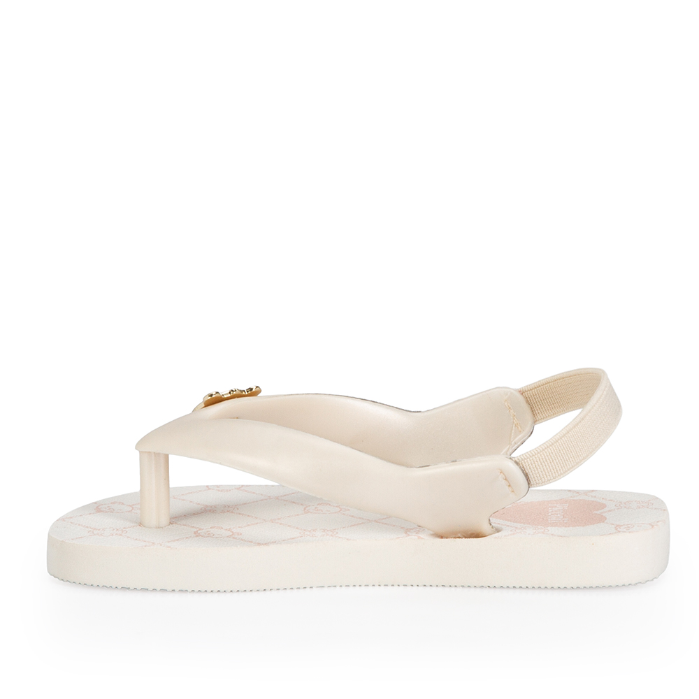 CHINELO BEB&Ecirc; OFF WHITE COM TIRA EL&Aacute;STICA INJETADO image number 2