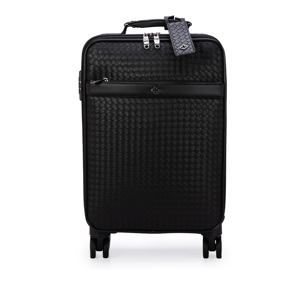 MALA DE BORDO 4 RODAS 360&deg; PRETA TRESS&Ecirc; image number 0