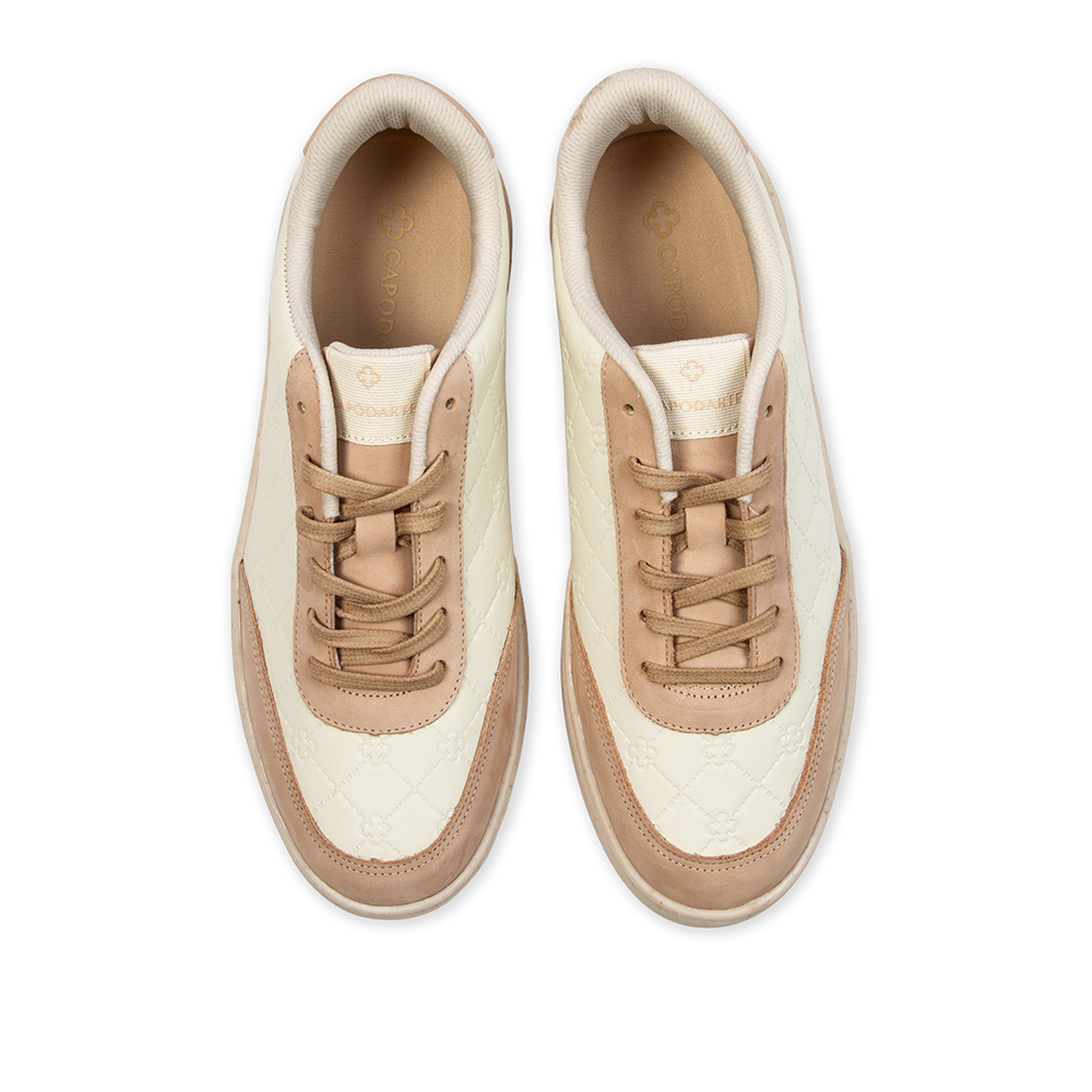 T&Ecirc;NIS FEMININO BRANCO DUNA DE COURO AMARRA&Ccedil;&Atilde;O MONOGRAMA image number 4