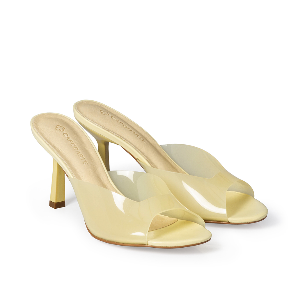 MULE SALTO ALTO CREME BRULLE image number 1