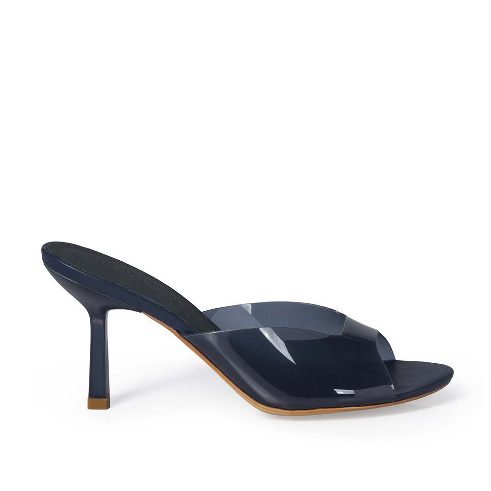 MULE SALTO ALTO AZUL MARINHO image number 0