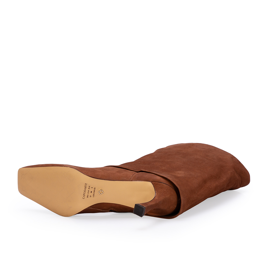 BOTA MOGNO SALTO ALTO FINO COURO SUEDE image number 3