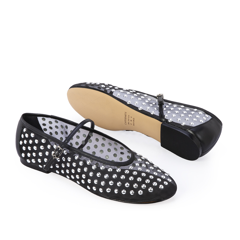 SAPATILHA TELA PRETA TAXAS image number 3